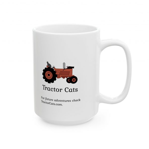 Tractor Cats on Swather 2025 Ceramic Mug 11oz or 15oz - Image 4