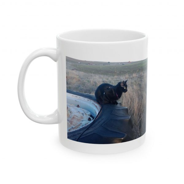 Zorro on Tractor Tires 2025 Ceramic Mug 11oz or 15oz - Image 3