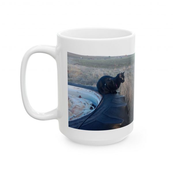 Zorro on Tractor Tires 2025 Ceramic Mug 11oz or 15oz