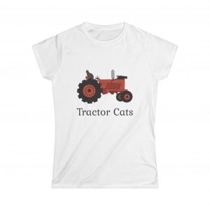 Tractor Cats Logo Women's Softstyle Tee