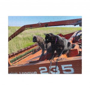 Tractor Cats on Swather 2026 Puzzle (252, 520, 1014-piece)