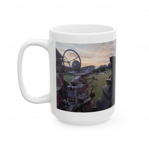 Zorro on Model M Tractor 2026 Ceramic Mug 11oz or 15oz