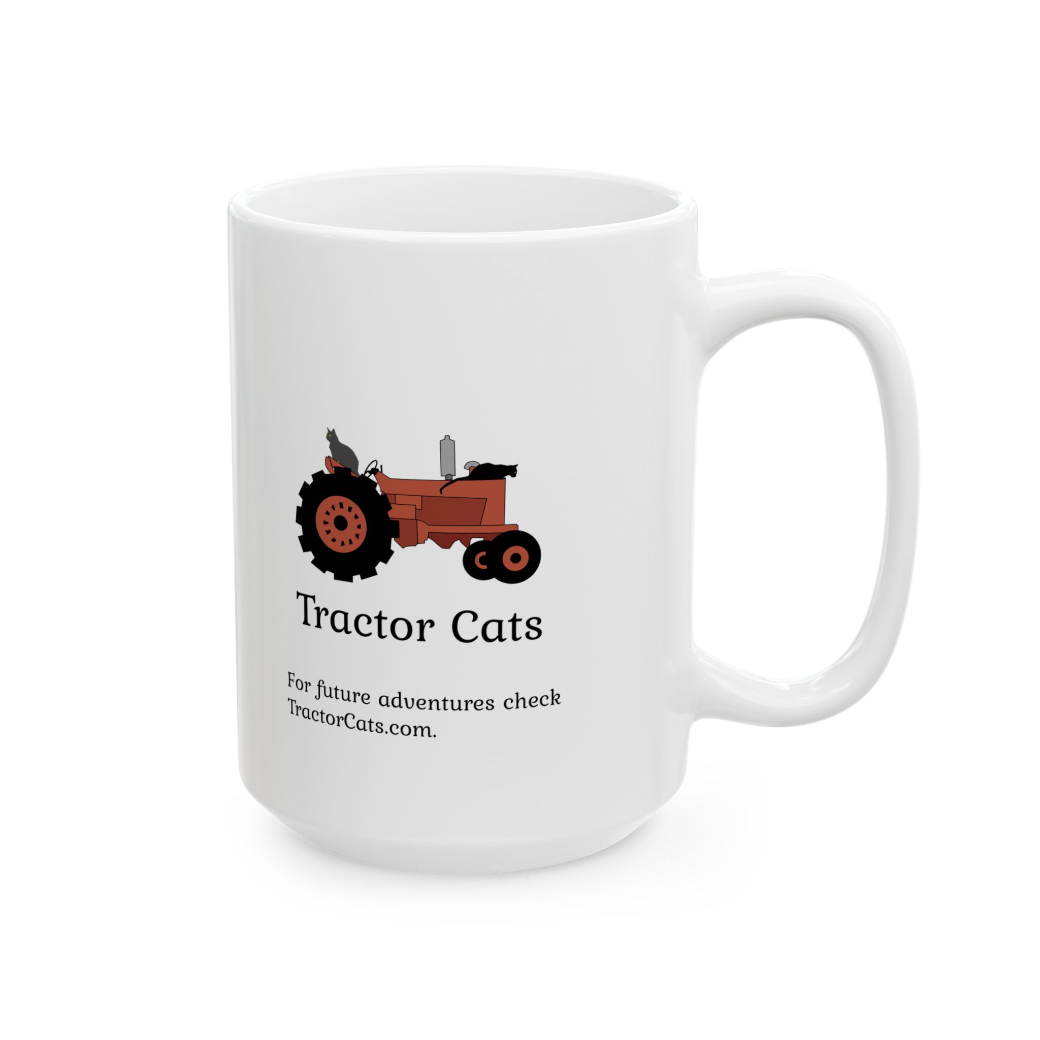 Indy on Case Tractor 2026 Ceramic Mug 11oz or 15oz - Image 2