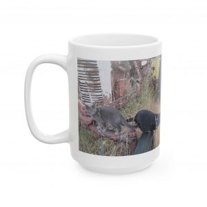 Tractor Cats on Model M Tractor 2026 Ceramic Mug 11oz or 15oz